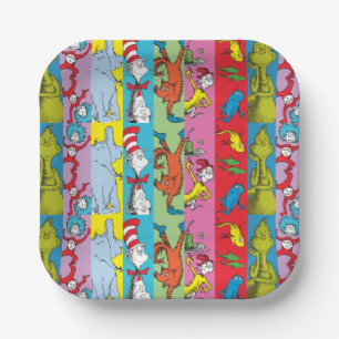 Dr. Seuss   tekensegment Papieren Bordje