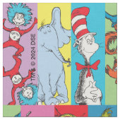 Dr. Seuss | tekensegment Stof (Close Up)