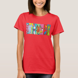 Dr. Seuss tekensegment T-shirt