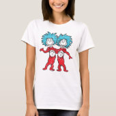 Dr. Seuss | Thans 1, Thans 2 Vergadering T-shirt (Voorkant)