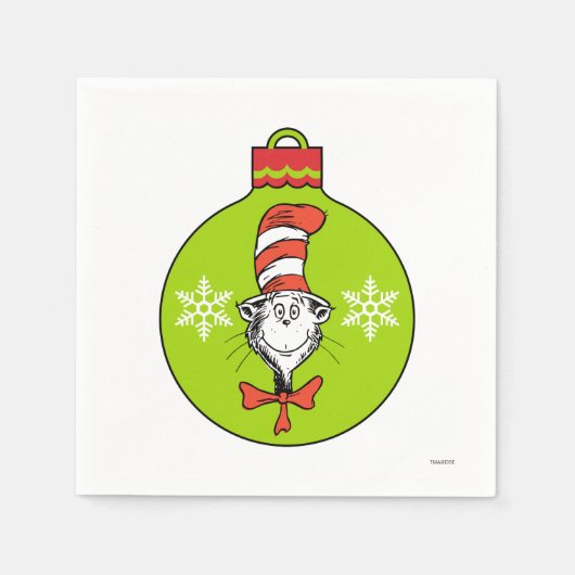Dr. Seuss | The Grinch | Classic The Cat in the Ha Servetten (Voorkant)