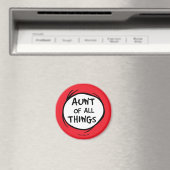 Dr. Seuss | Thing 1 Thing 2 - Aunt van alle dingen Magneet (Insitu (Vaatwasser))