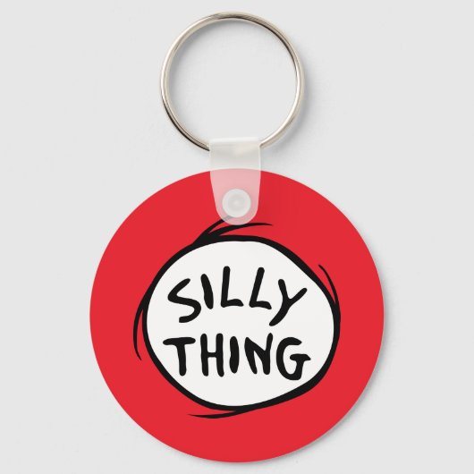 Dr. Seuss | Thing 1 Thing 2 - Gekke ding Sleutelhanger (Voorkant)
