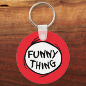Dr. Seuss | Thing 1 Thing 2 - Grappig ding Sleutelhanger (Voorkant)
