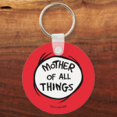 Dr. Seuss | Thing 1 Thing 2 - Moeder van alle ding Sleutelhanger (Achterkant)