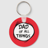 Dr. Seuss | Thing 1 Thing 2 - Pap van alles Sleutelhanger (Voorkant)