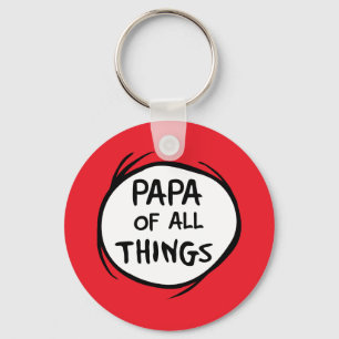 Dr. Seuss   Thing 1 Thing 2 - Papa van alles   Sleutelhanger