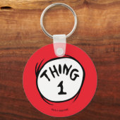 Dr. Seuss | Thing 1 Thing 2 - Thing 1 Sleutelhanger (Achterkant)