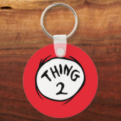 Dr. Seuss | Thing 1 Thing 2 - Thing 2 Sleutelhanger (Voorkant)