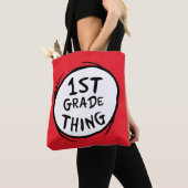Dr. Seuss | Thing One Thing Two - 1e klas ding Draagtas (Dichtbij)