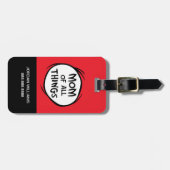 Dr Seuss Thing One Thing Two - Mam van alle Dingen Bagagelabel (Voorkant horizontaal)