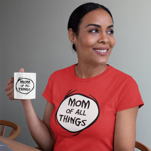 Dr Seuss Thing One Thing Two - Mam van alle Dingen T-shirt