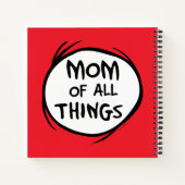 Dr. Seuss Thing One Thing Two - Moeder van alle Di Notitieboek (Achterkant)