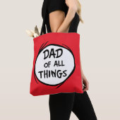 Dr Seuss Thing One Thing Two - Pap van alle dingen Draagtas (Dichtbij)