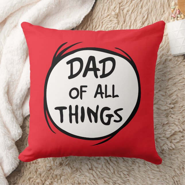 Dr Seuss Thing One Thing Two - Pap van alle dingen Kussen (Deken)