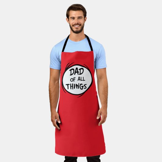 Dr Seuss Thing One Thing Two - Pap van alle dingen Schort (Gedragen)