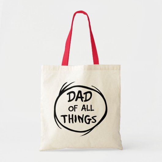 Dr Seuss Thing One Thing Two - Pap van alle dingen Tote Bag (Voorkant)