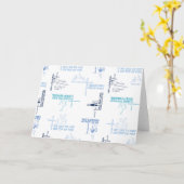 Dr. Seuss | Vaderdag Citaatpatroon Kaart (Gele Bloem)