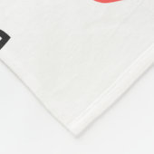 Dr. Seuss Valentijn | XOXO-ontwerp Fleece Deken (Hoek)