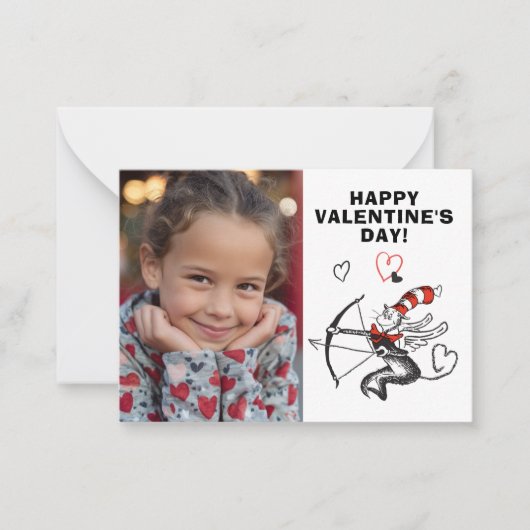 Dr. Seuss Valentine's Day | Be My Valentine Notitiekaartje (Voorkant)
