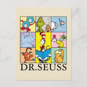 Dr. Seuss   Verhalen grafisch Briefkaart