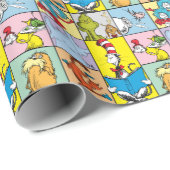 Dr. Seuss | Verhalen grafisch Cadeaupapier (Rol Hoek)