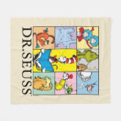 Dr. Seuss | Verhalen grafisch Fleece Deken (Voorkant (Horizontaal))