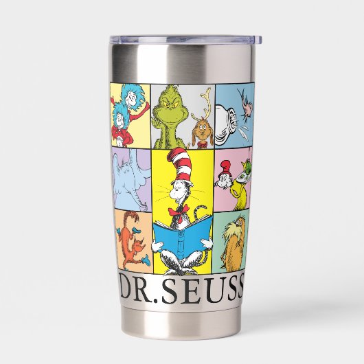 Dr. Seuss | Verhalen grafisch Geïsoleerde Drinkbeker (Links)