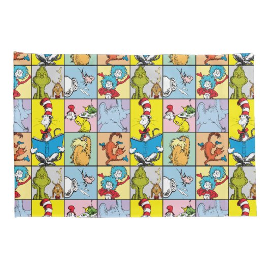Dr. Seuss | Verhalen grafisch Kussensloop (Achterkant-Rechts)