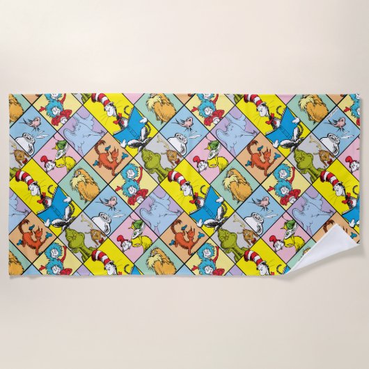 Dr. Seuss | Verhalen grafisch Strandlaken (Voorkant)