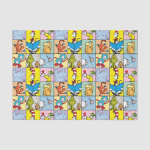 Dr. Seuss Verhalen grafisch Tissuepapier