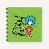 Dr. Seuss | Verwonder en Denk. Denk en Verwonder. Notitieboek (Voorkant)