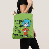 Dr. Seuss | Verwondering en denken. Denk en verwon Draagtas (Dichtbij)