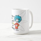 Dr. Seuss | Verwondering en denken. Denk en verwon Koffiemok (Voorkant rechts)