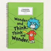 Dr. Seuss | Verwondering en denken. Denk en verwon Planner (Voorkant)