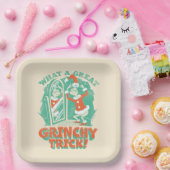 Dr. Seuss | Wat een geweldige Grinchy Trick! Papieren Bordje (Feest)