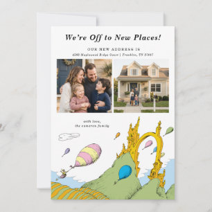 Dr. Seuss - We gaan naar nieuwe plaatsen! Foto Kaart