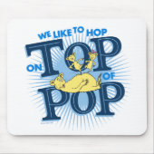 Dr. Seuss | We springen graag op de top van Pop Muismat (Voorkant)