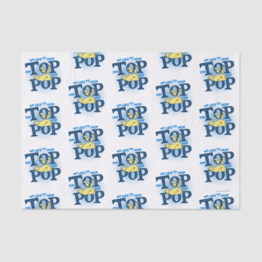 Dr. Seuss | We springen graag op de top van Pop Tissuepapier (Voorkant)