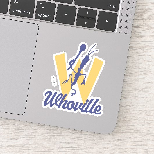 Dr. Seuss | Who-ville W Logo Sticker (Detail)