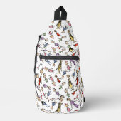 Dr. Seuss Whoville Characters Festive Pattern Sling Bag (Voorkant)