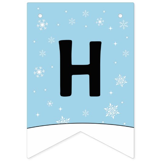 Dr. Seuss | Winterdag Vlaggetjes (Tweede vlag)