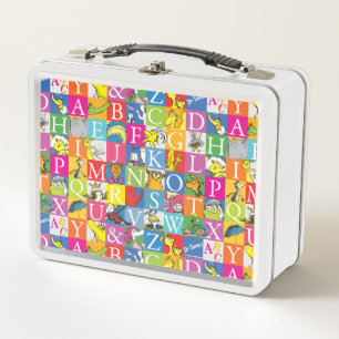 Dr. Seuss's ABC Kleurrijk Blokletterpatroon