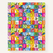 Dr. Seuss's ABC Kleurrijk Blokletterpatroon Notitieboek (Voorkant)