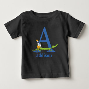 Dr. Seuss's ABC: Letter A - Blauw Voeg je naam