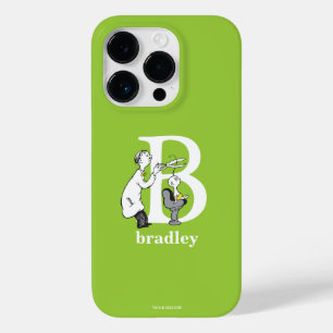 Dr. Seuss's ABC: Letter B - Wit Voeg uw naam toe Case-Mate iPhone 14 Pro Hoesje