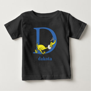 Dr. Seuss's ABC: Letter D - Blauw Voeg uw naam t