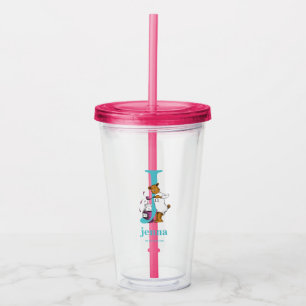 Dr. Seuss's ABC: Letter J - Wit Voeg uw naam toe Acryl Drinkbeker