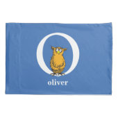 Dr. Seuss's ABC: Letter O - White | Add Your Name Kussensloop (Achterkant)