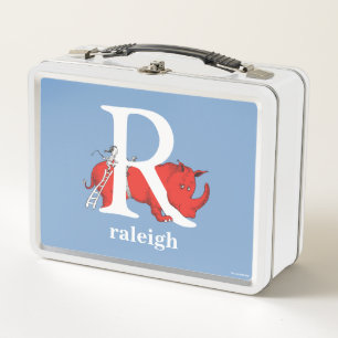 Dr. Seuss's ABC: Letter R - Wit Voeg uw naam toe